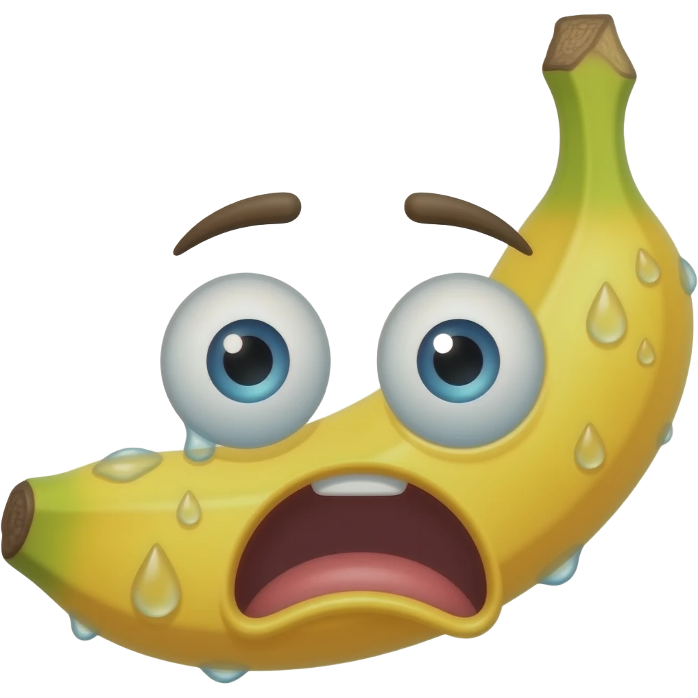 🍌😮💦 emoji