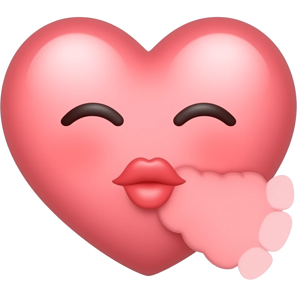 kiss heart emoji
