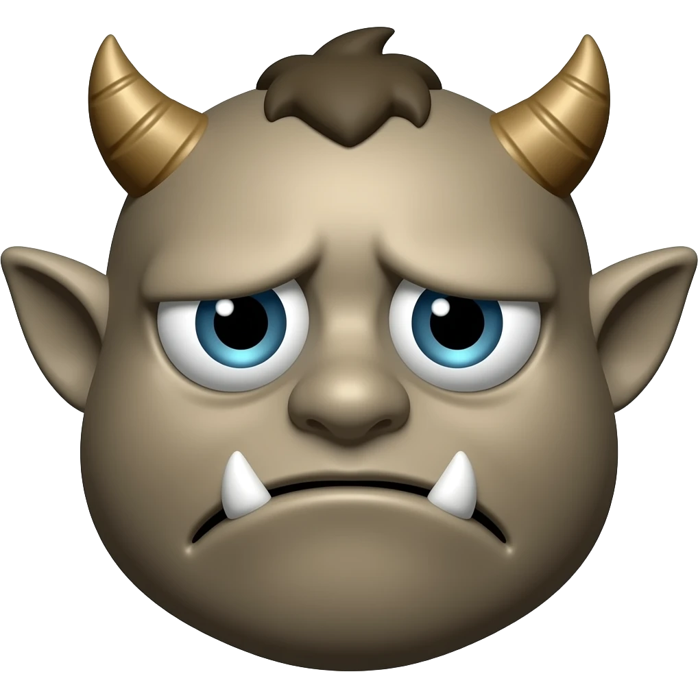 Sad trollface emoji