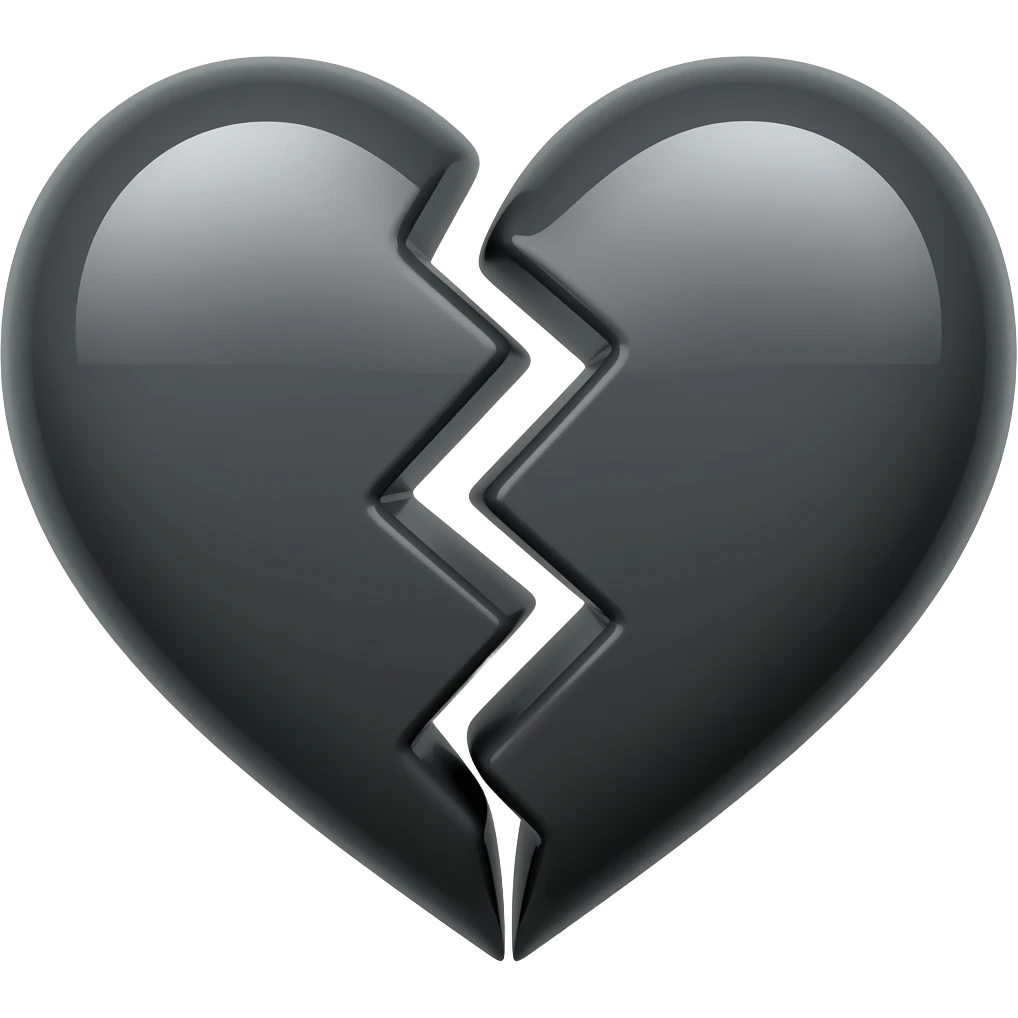 💔🖤 emoji