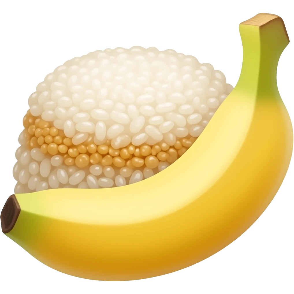 banana sticky rice cake emoji | AI Emoji Generator