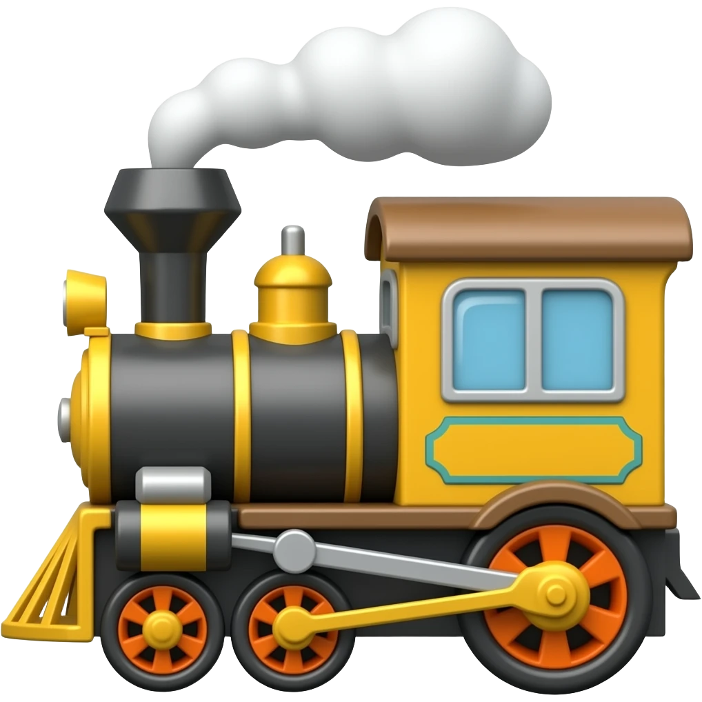 Poster: "The little train that couldn't. emoji