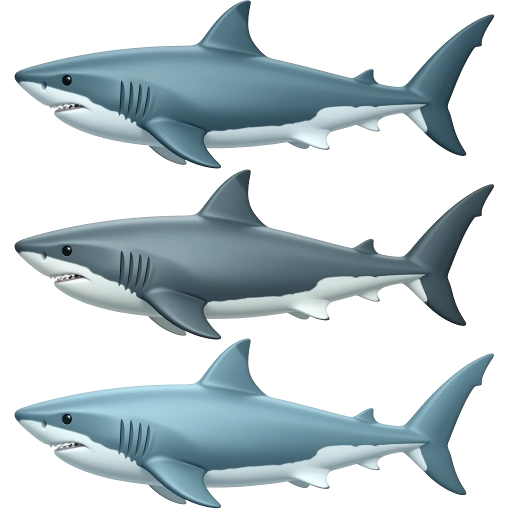 sharks emoji