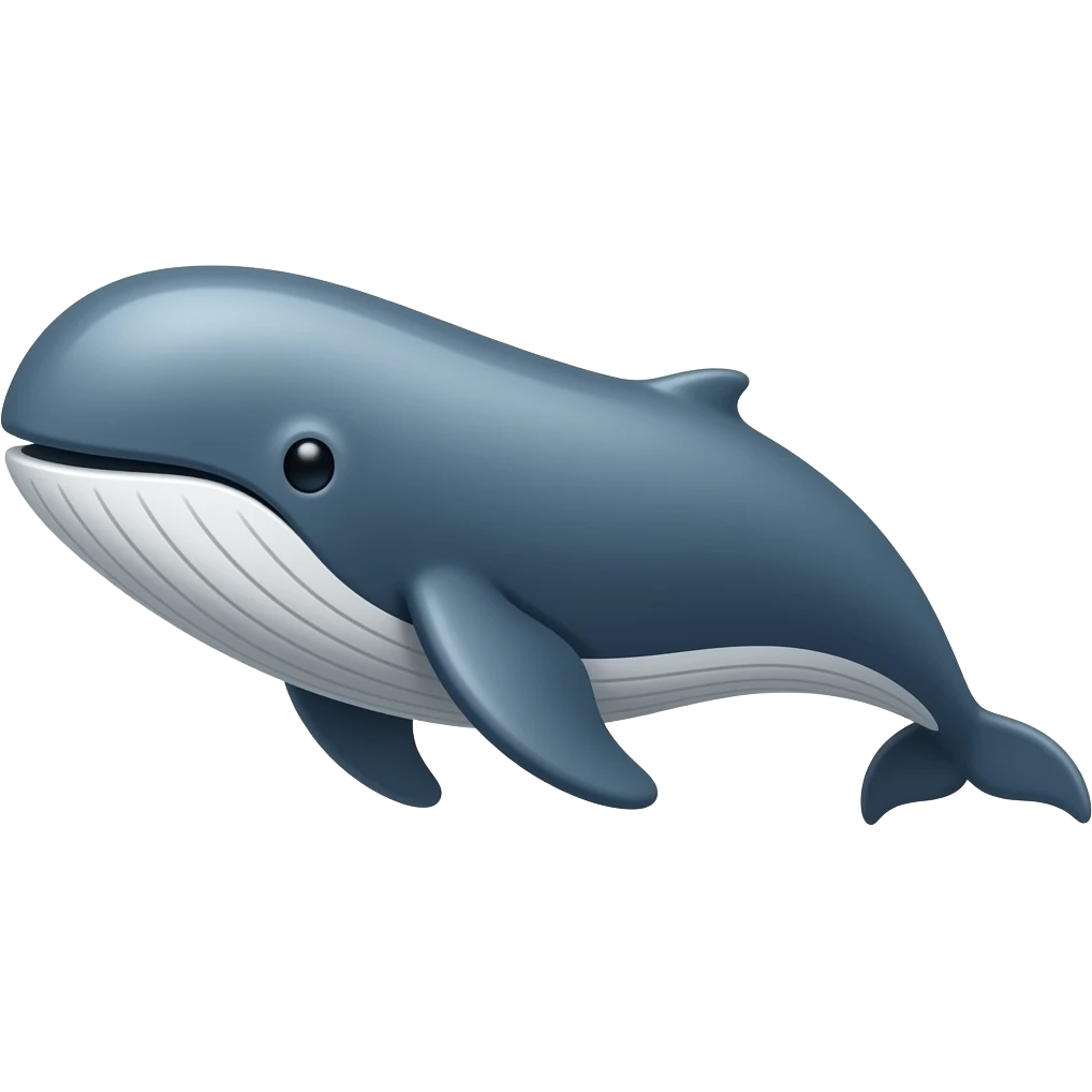 Whale emoji