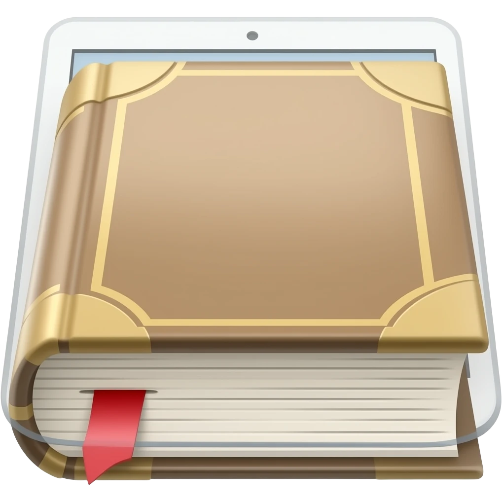 ipad book emoji