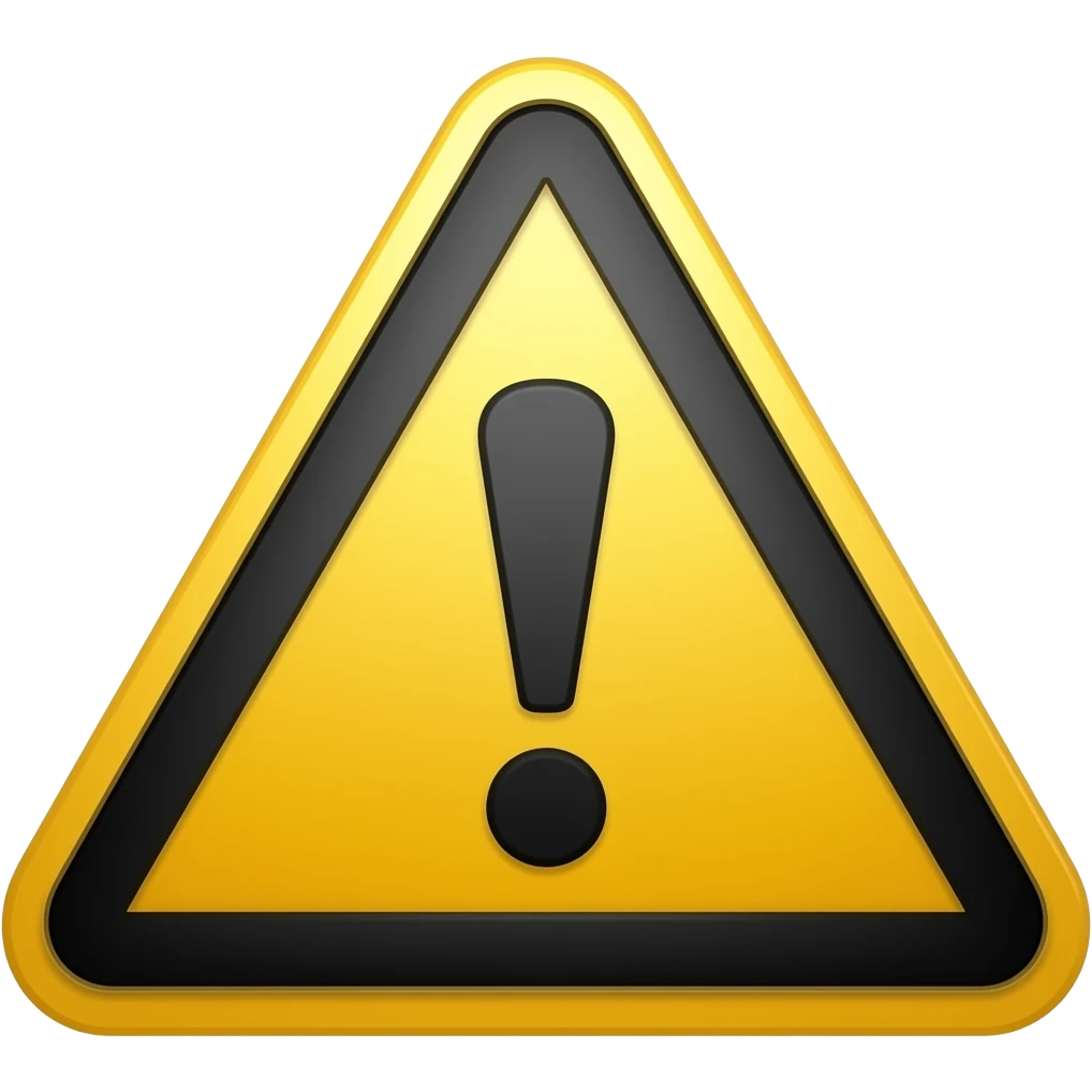caution emoji