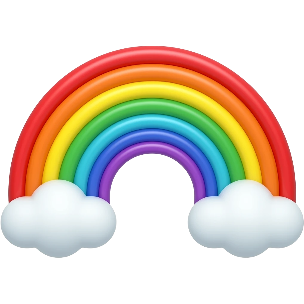 Rainbow emoji