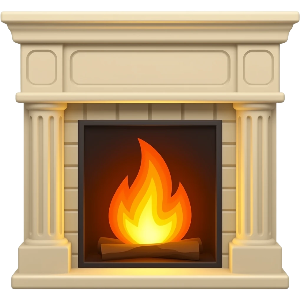 fireplace emoji
