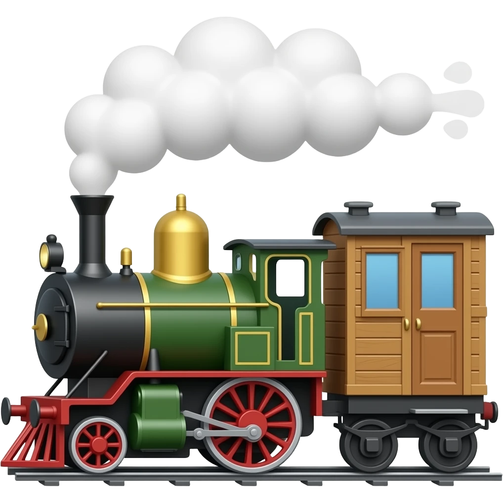 🚂🚃🚃 emoji