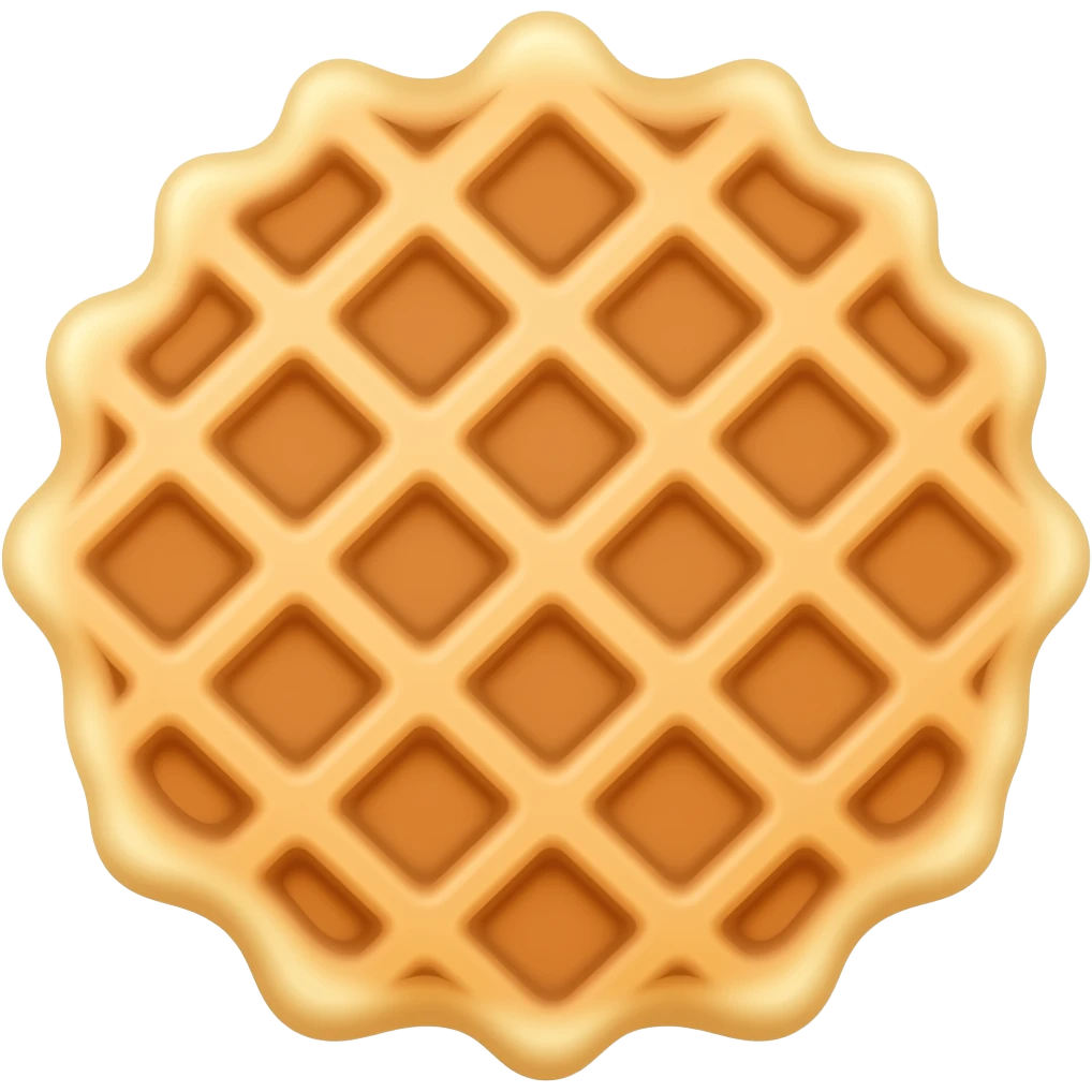 Waffle emoji