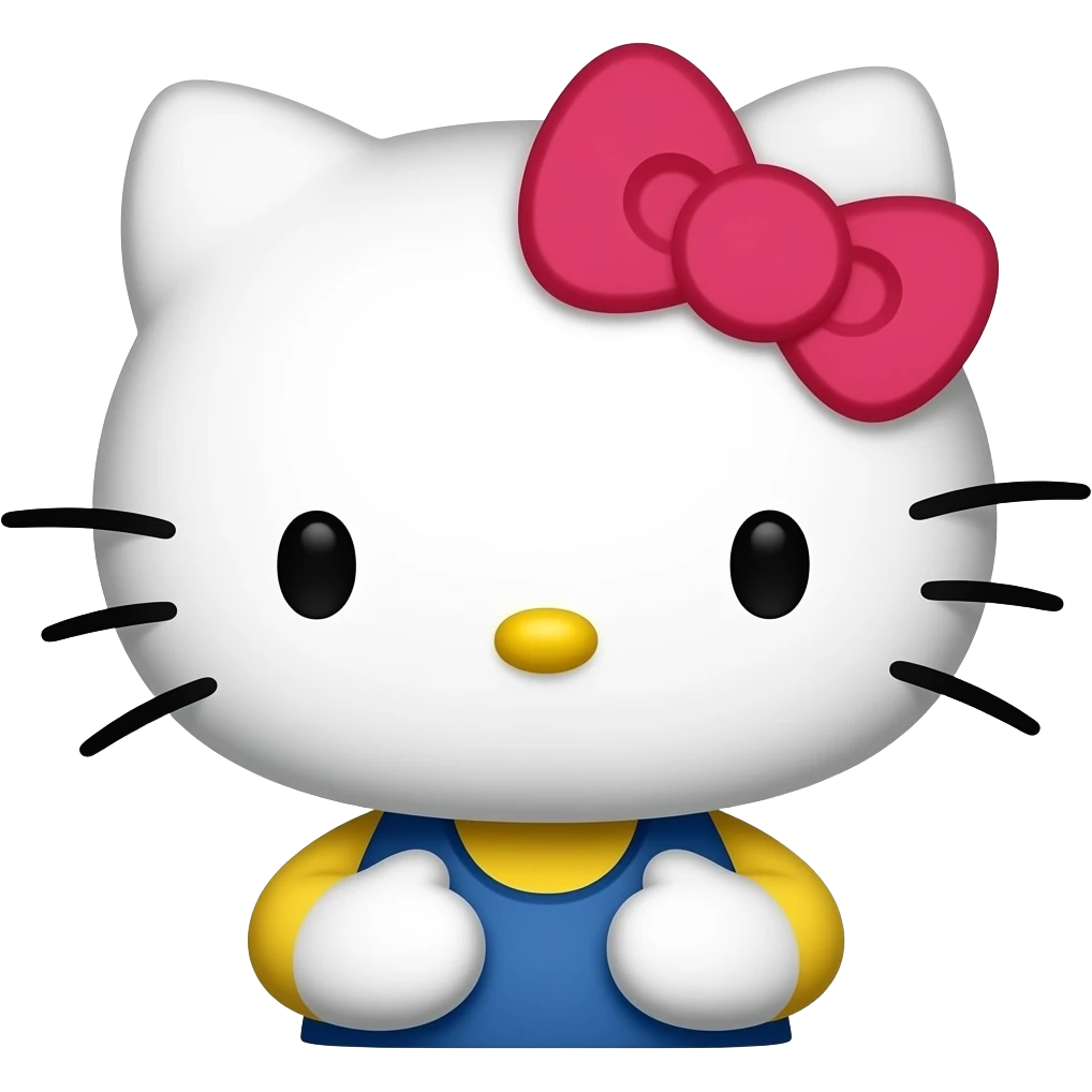 Hello kitty emoji