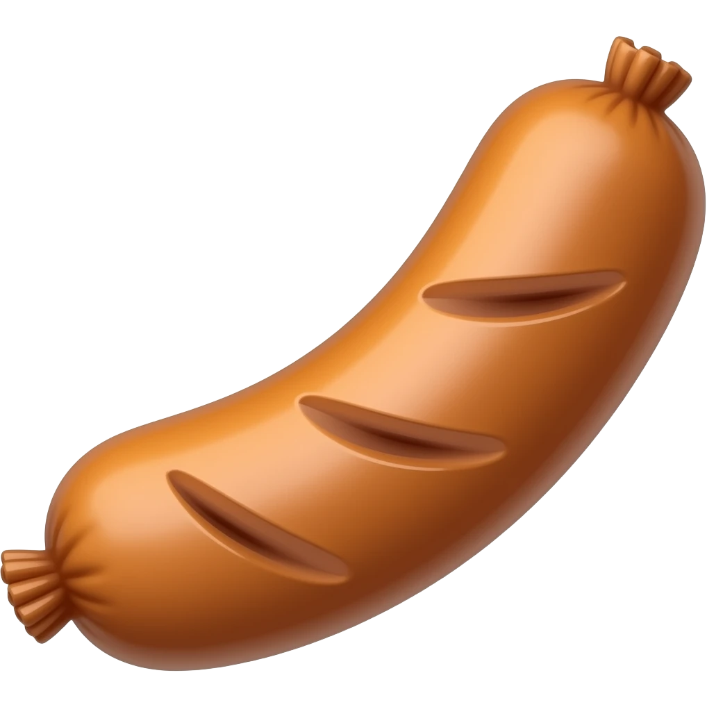 sausage emoji