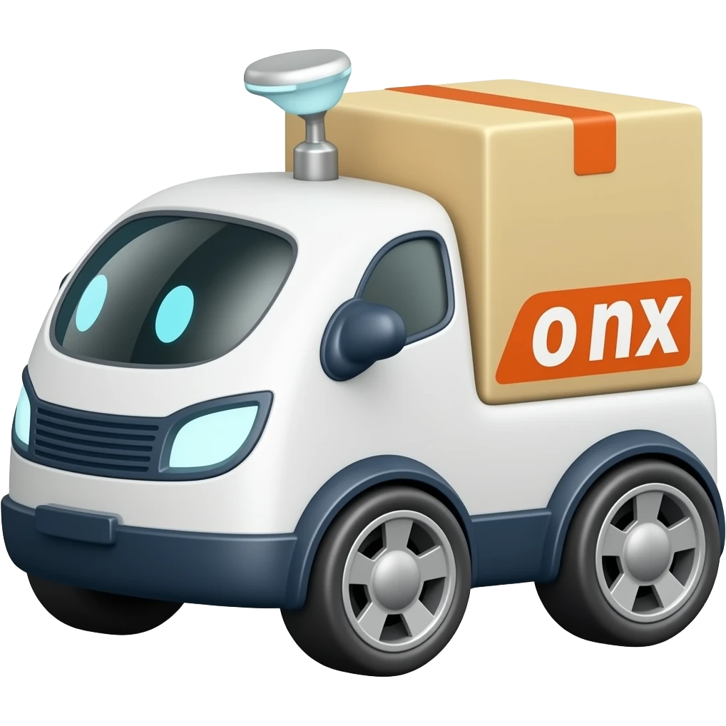 delivery robot emoji