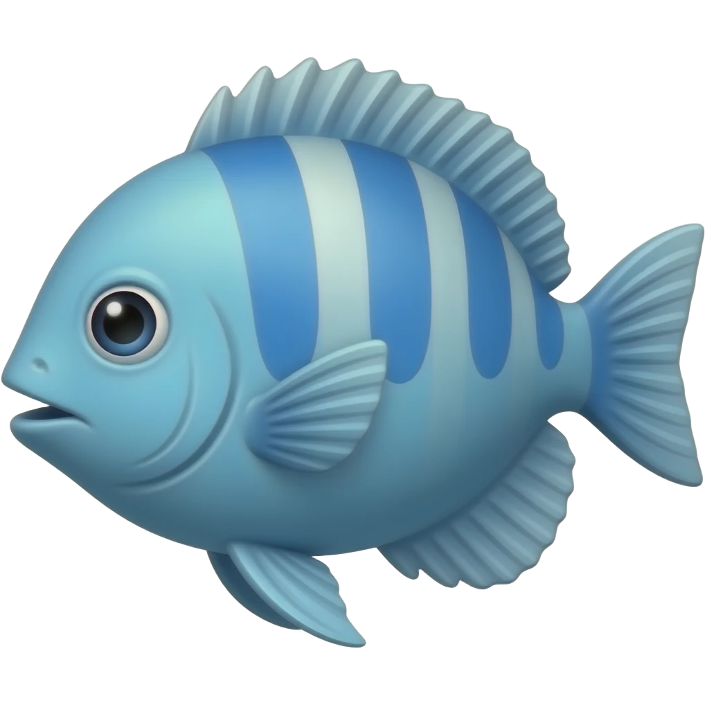 blue fish emoji