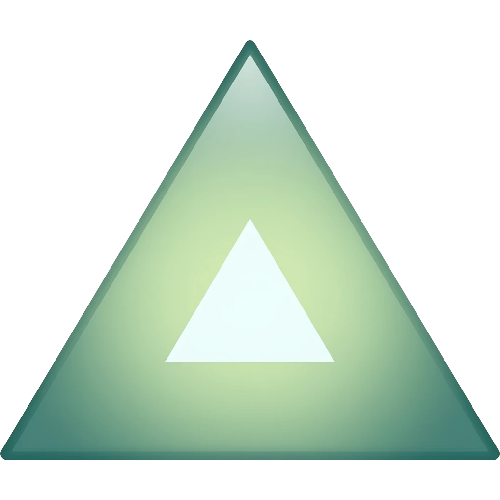 cool 2D triangle emoji emoji