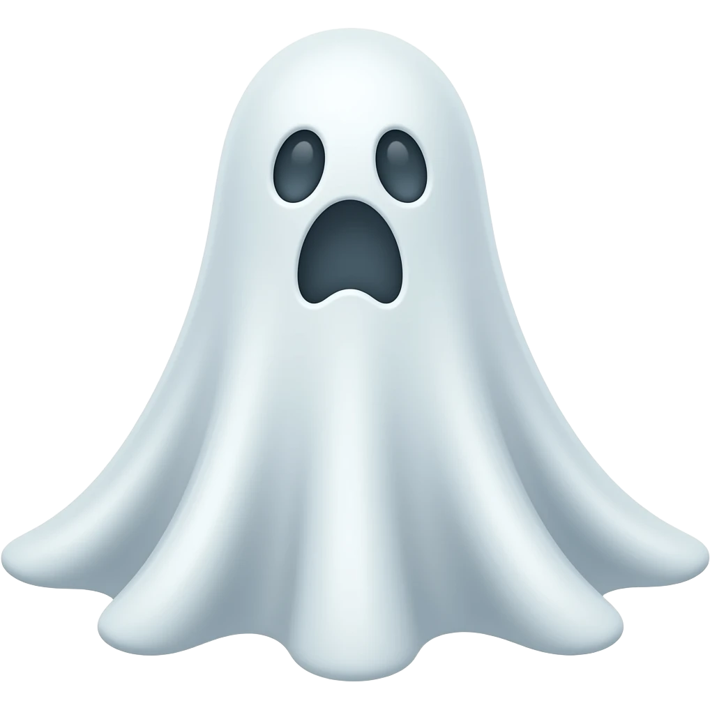 Ghost snake emoji
