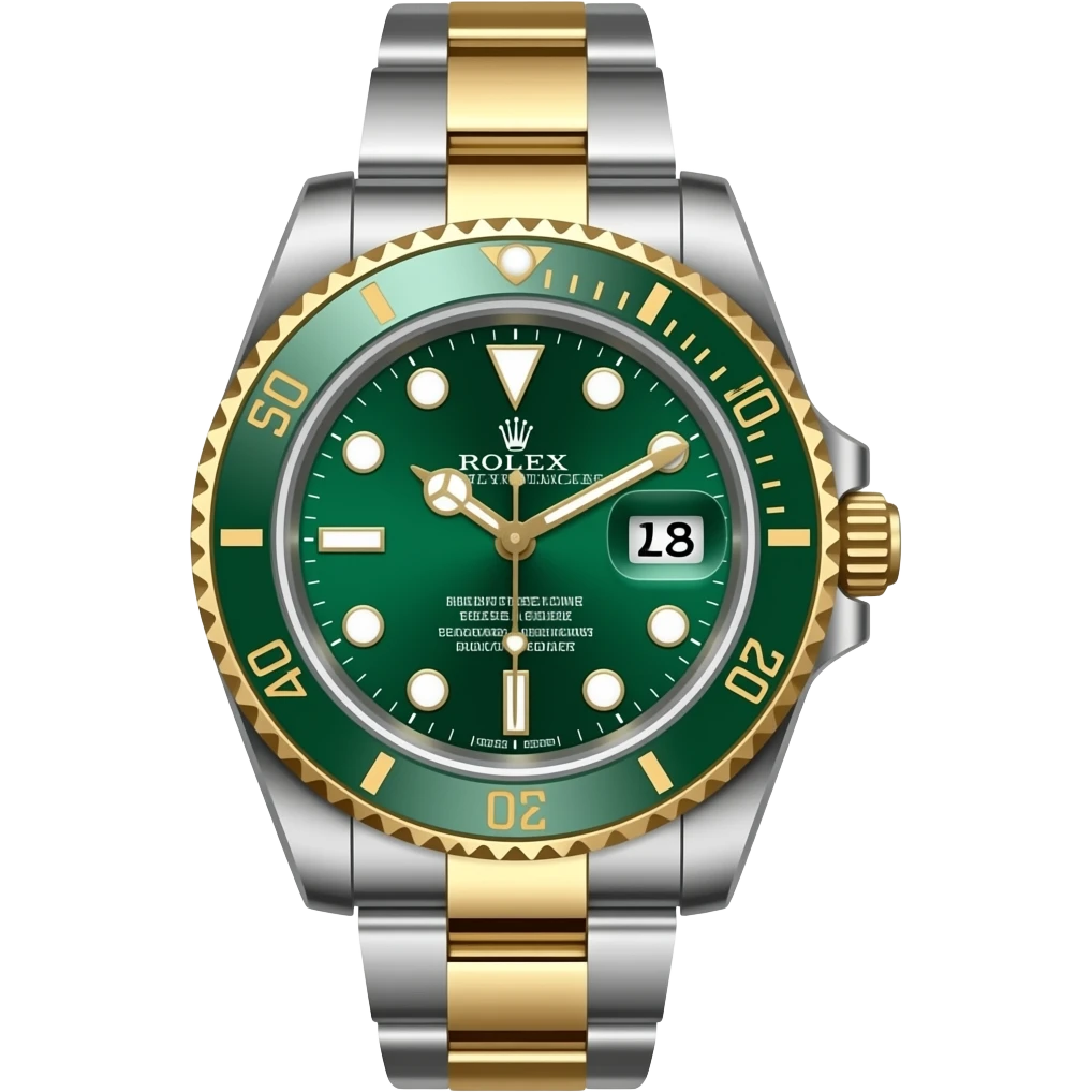 Rolex watch emoji