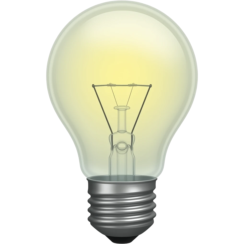 Light Bulb emoji