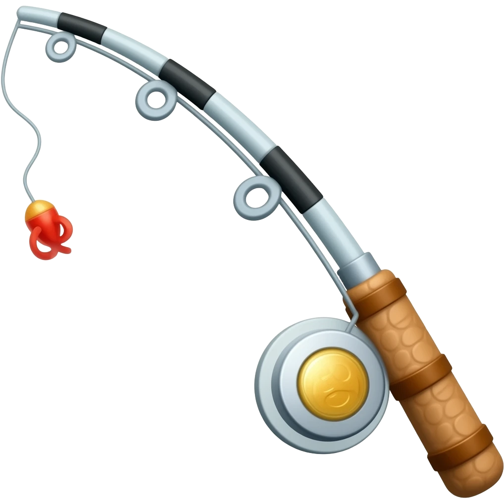 игрушечная удочка emoji