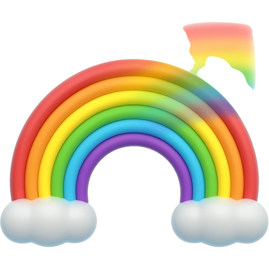 Rainbow emoji