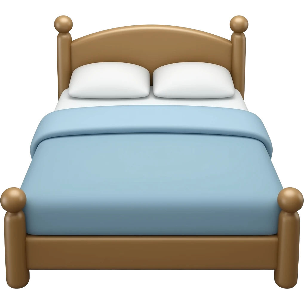 Bed shaking emoji