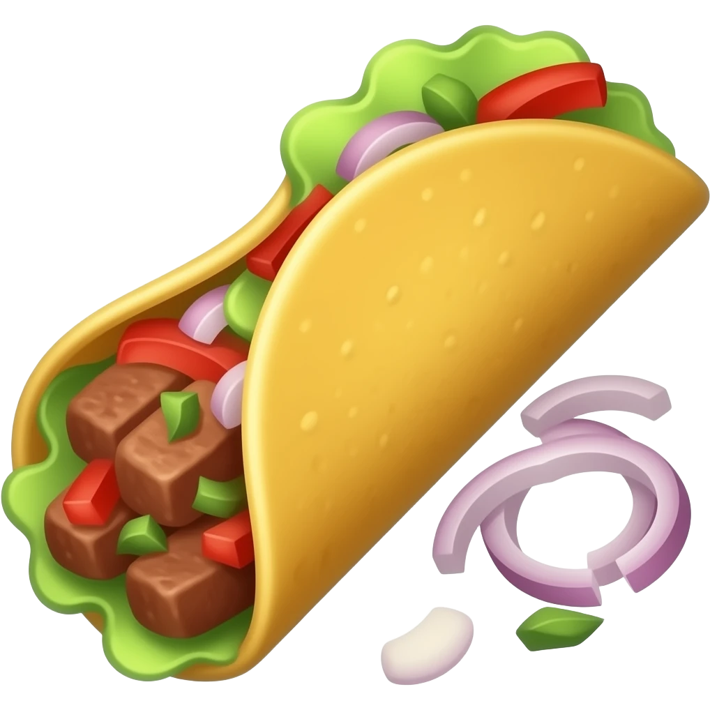 Beef Fajita Beef Kırmızı pepper Soğan emoji