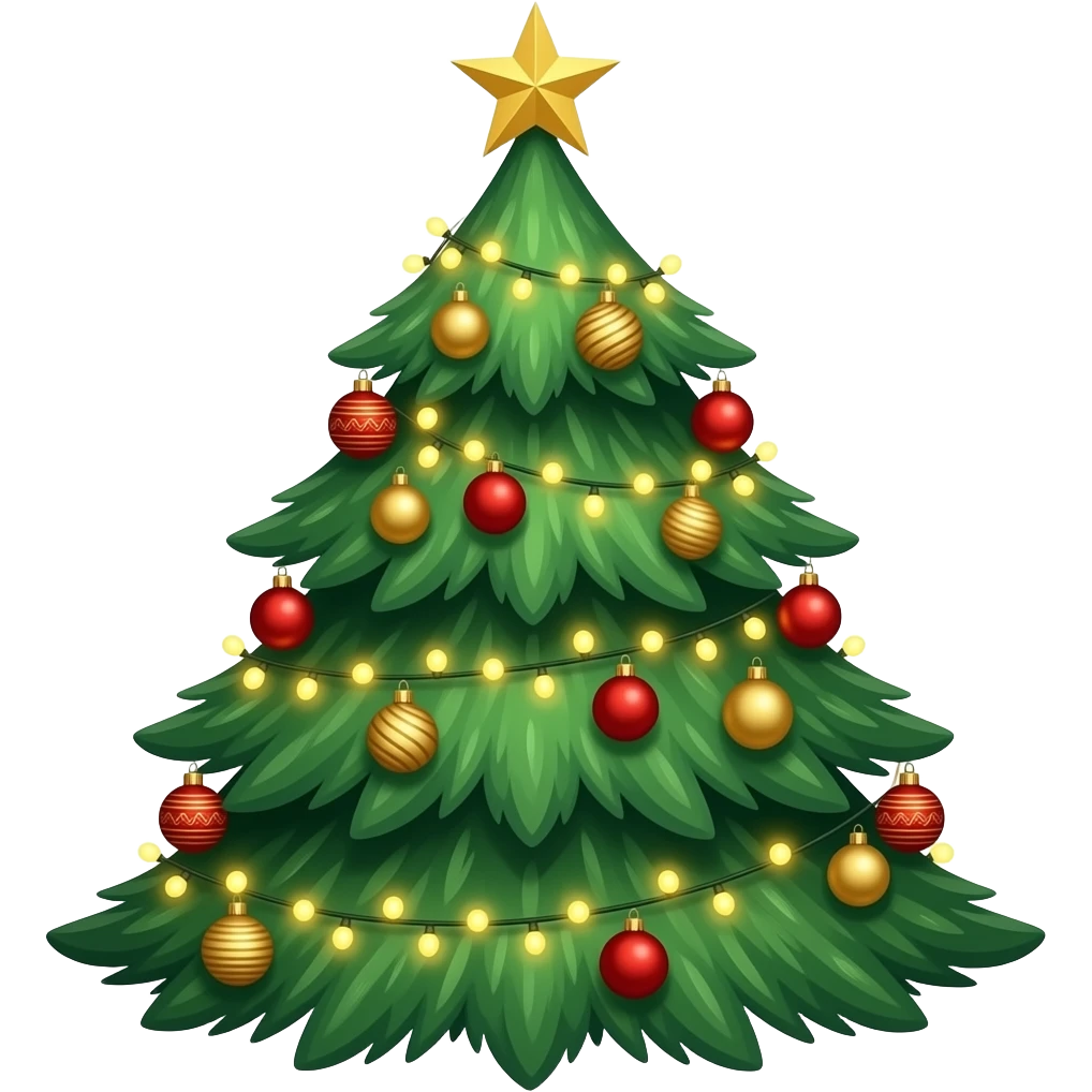 Christmas tree emoji