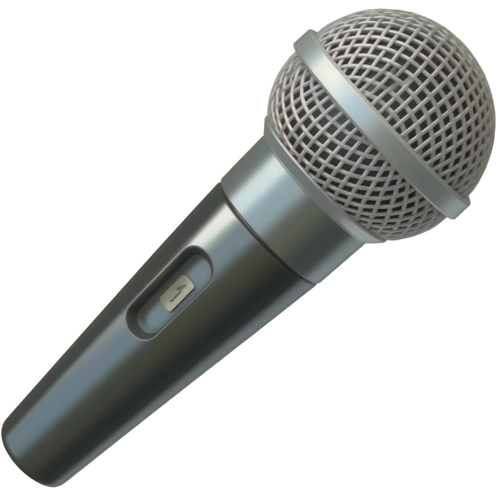 🎤 emoji