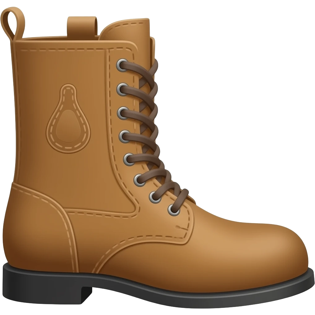 brown boots emoji