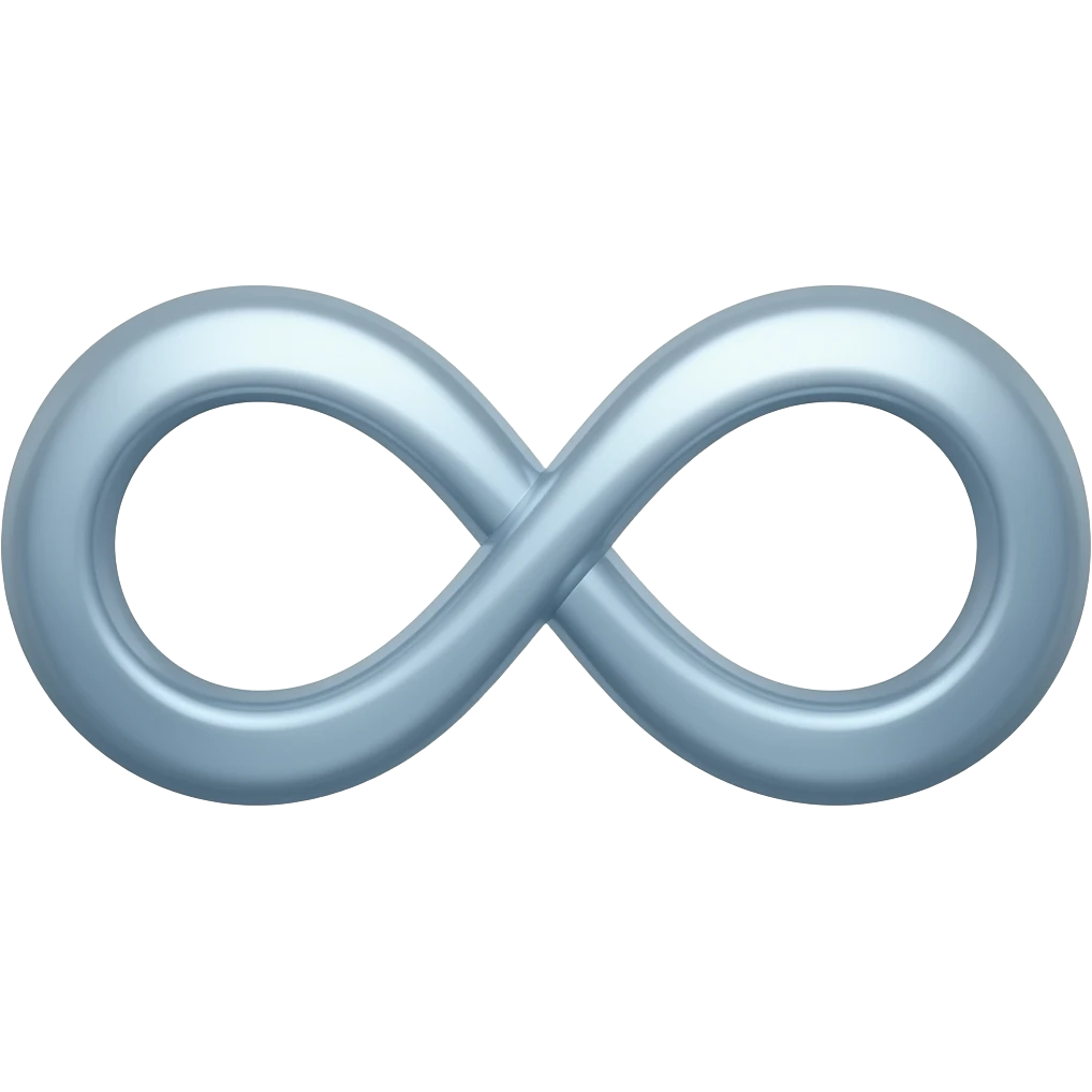 Infinity emoji