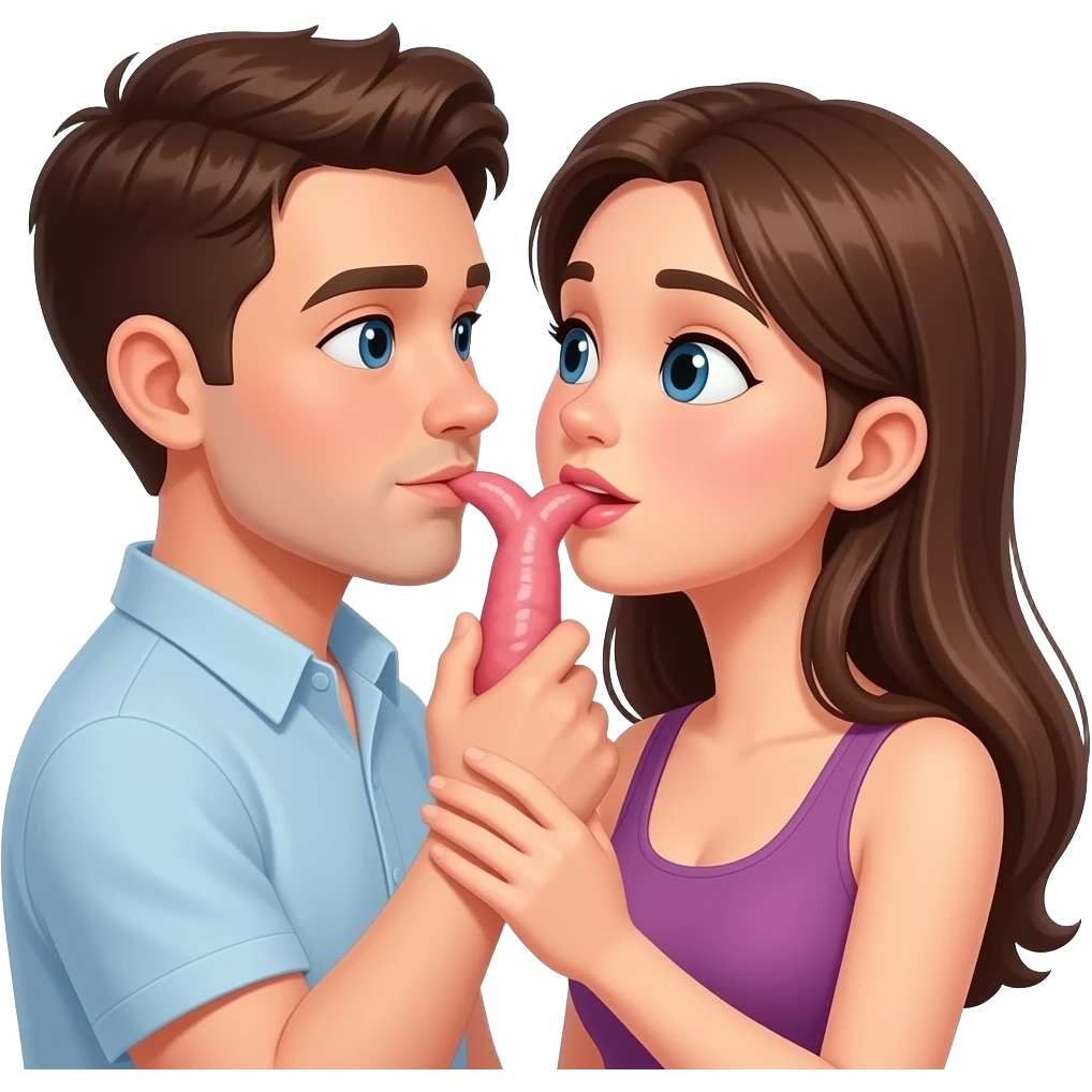 Девушка сосёт парню член emoji