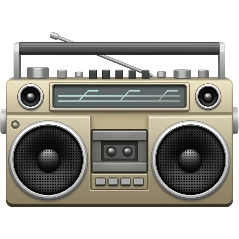 boombox emoji