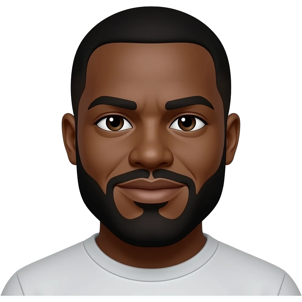Big black guy emoji