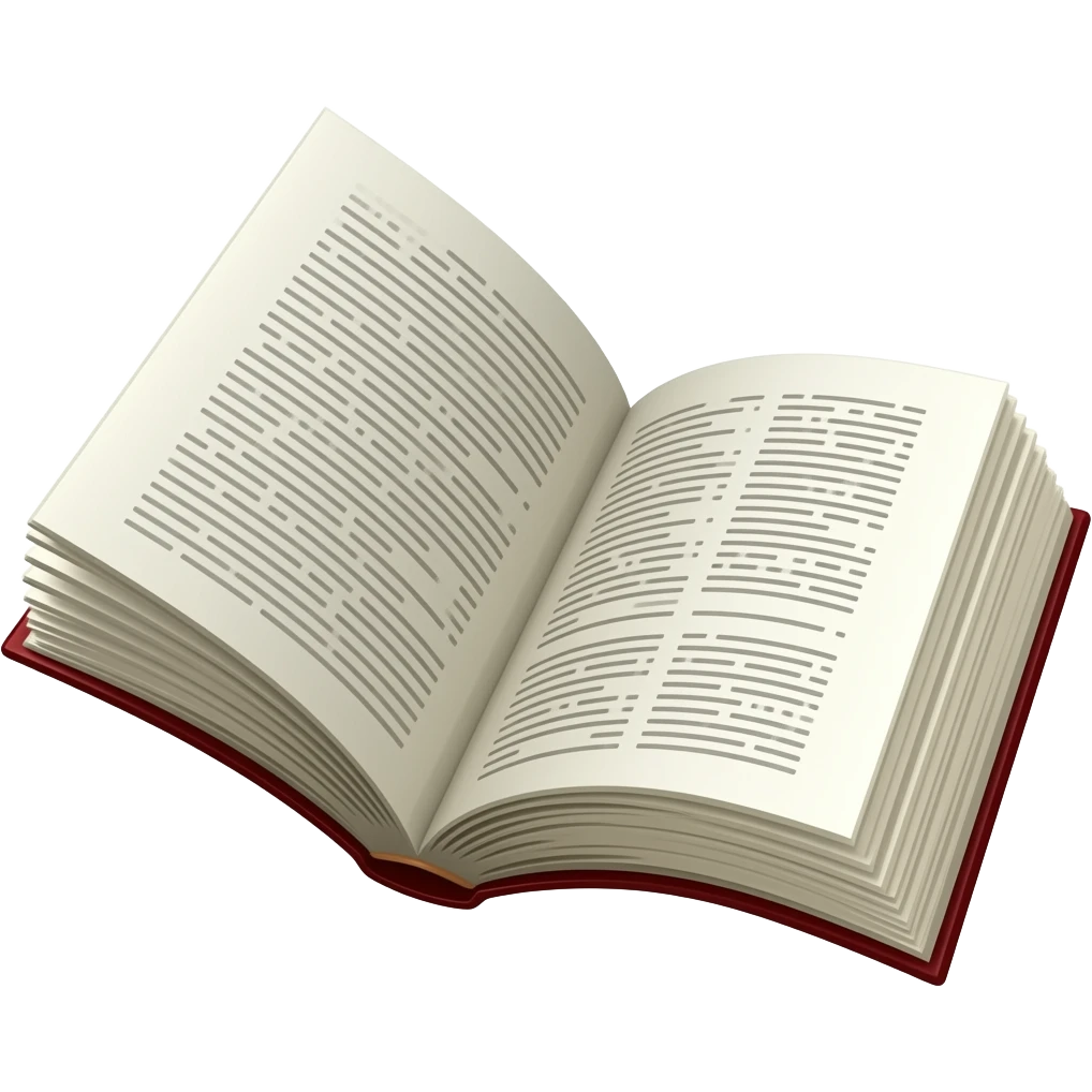 open book flying emoji
