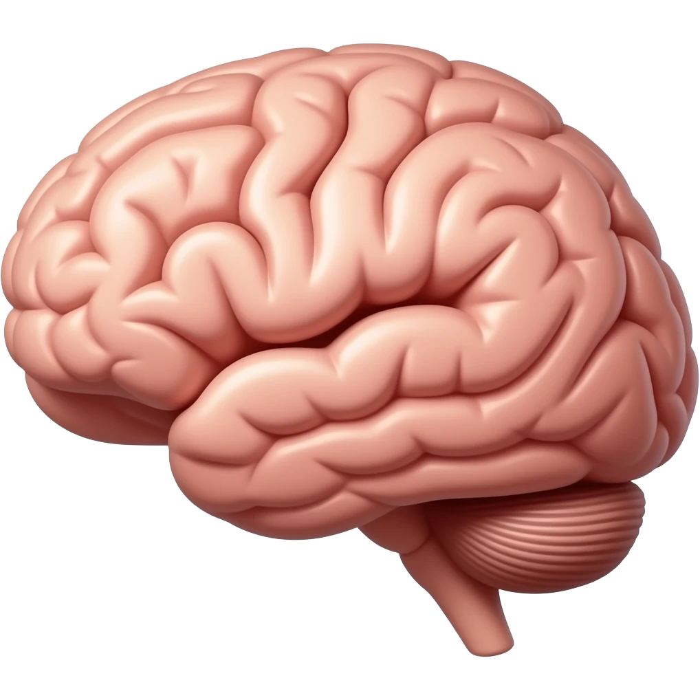 human brain emoji