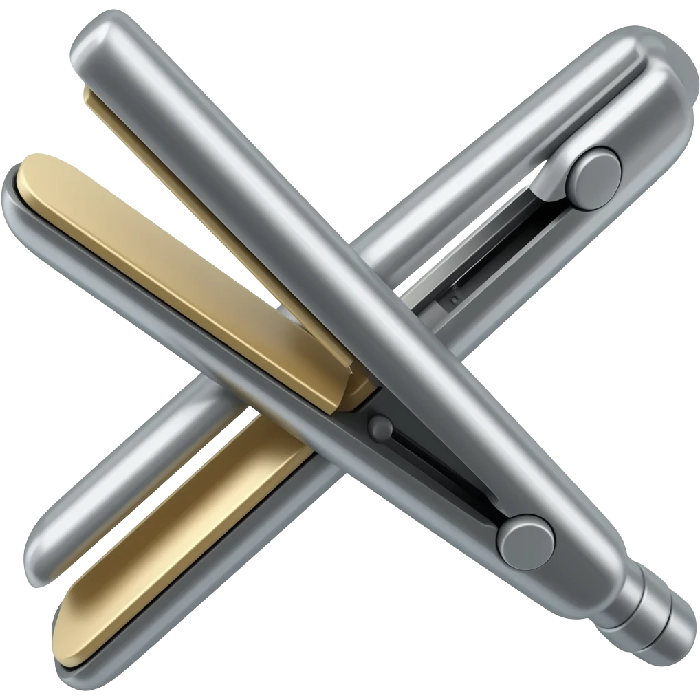 plancha de pelo emoji