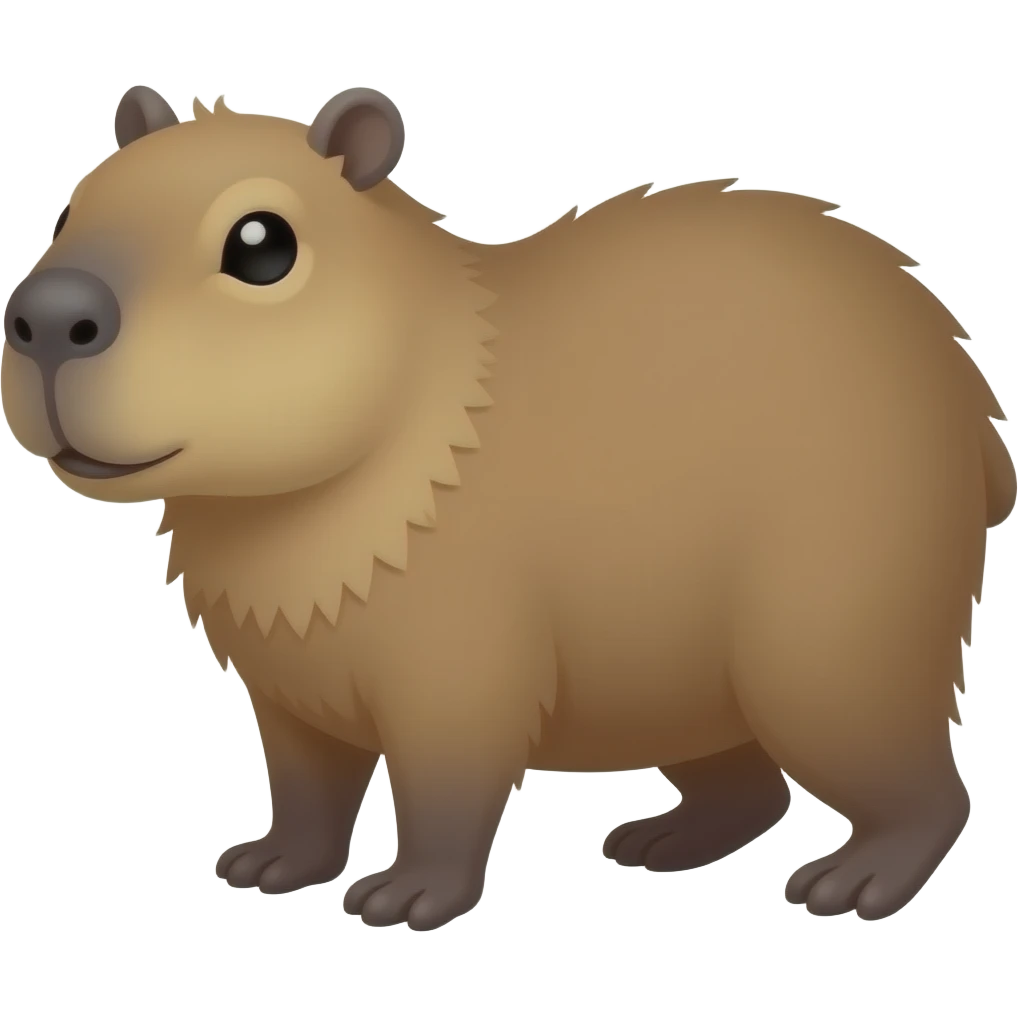 Capybara emoji