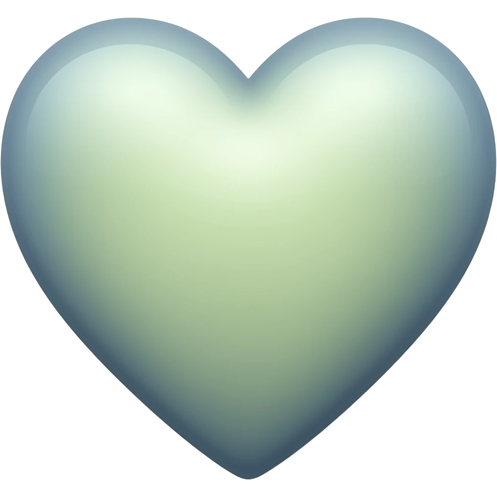 Сердце цвета плюки emoji