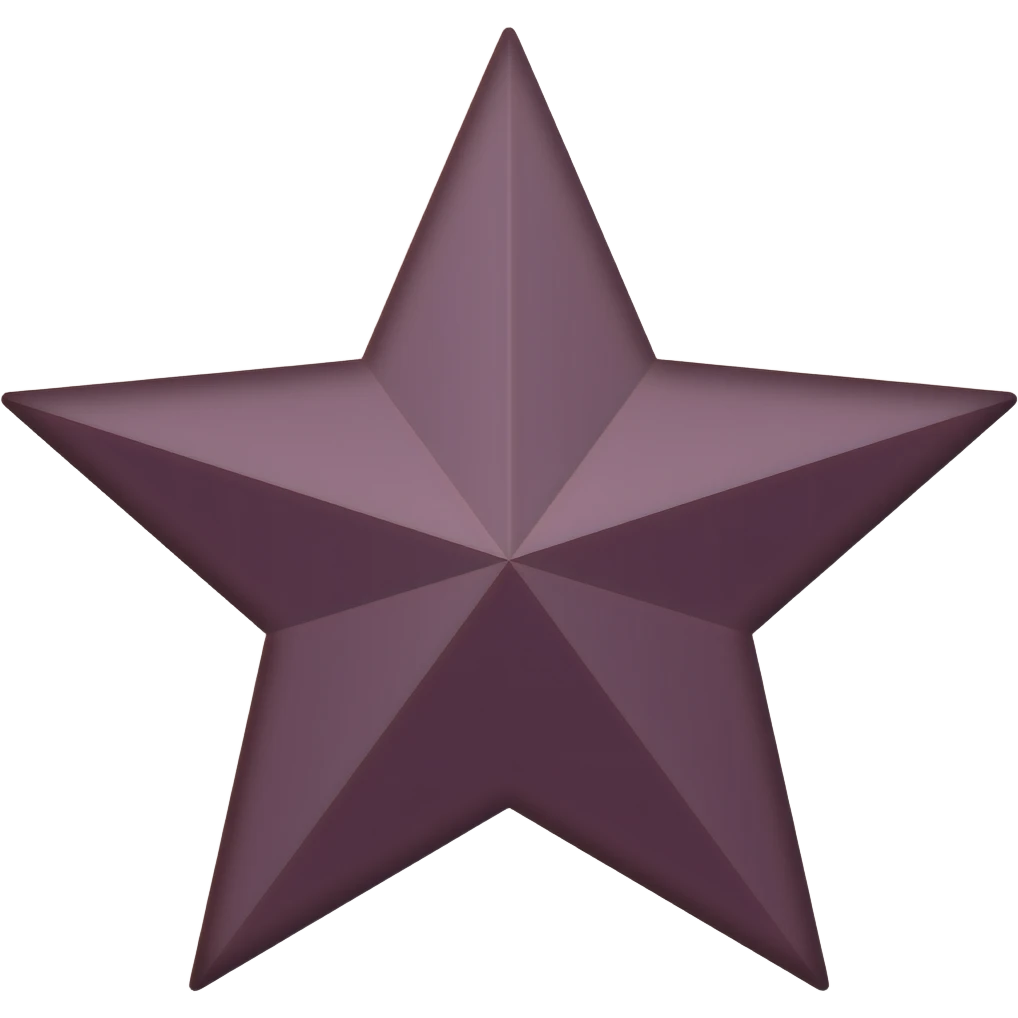 A dark burgundy star as well remove the details emoji