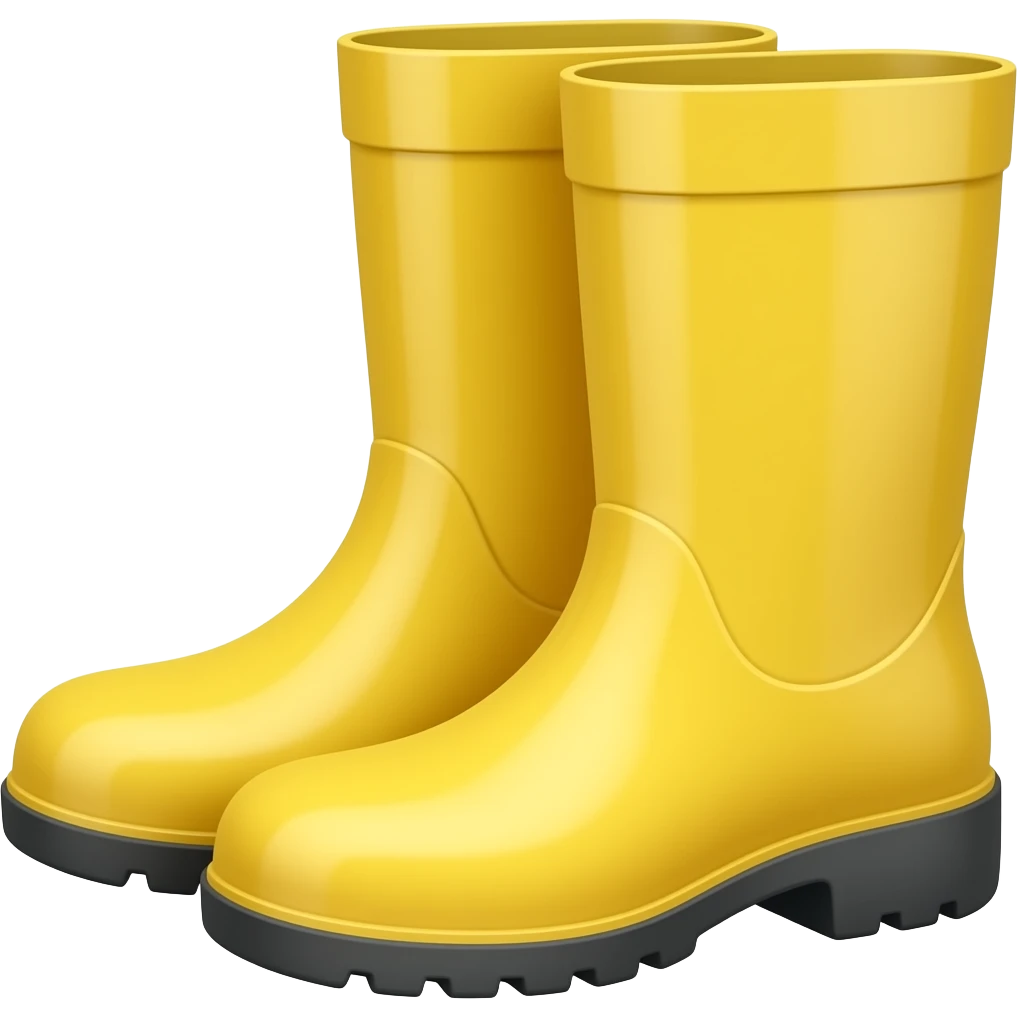rainboots emoji