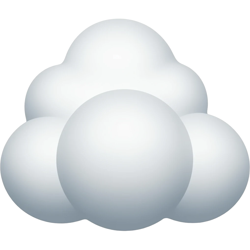 white cloud emoji