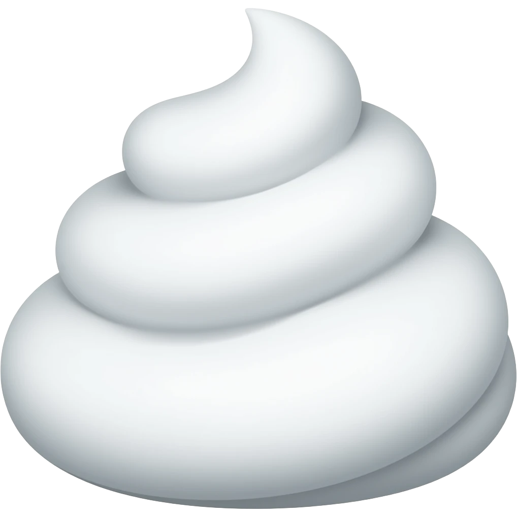 shaving foam emoji