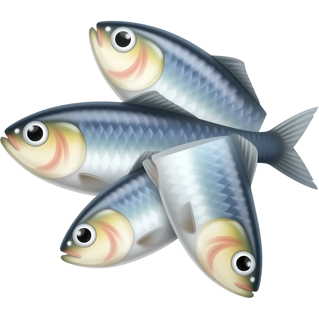 Sardines emoji