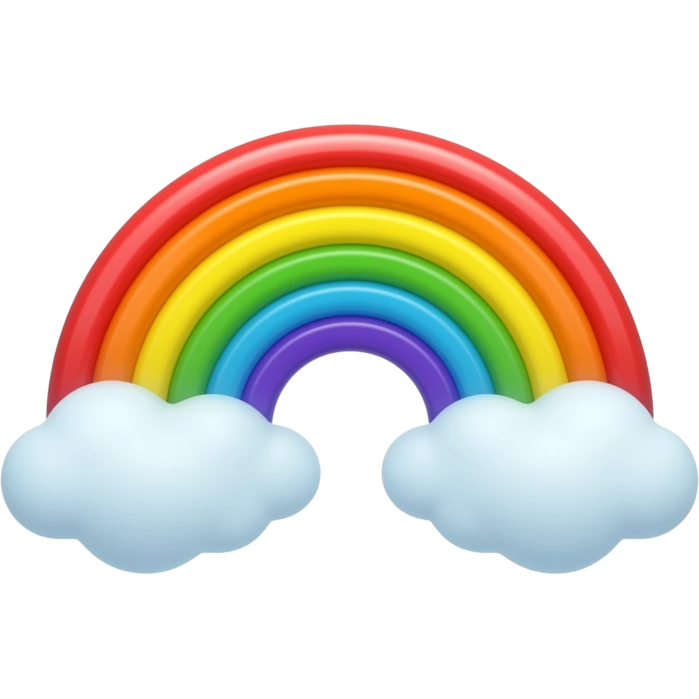 Rainbow emoji