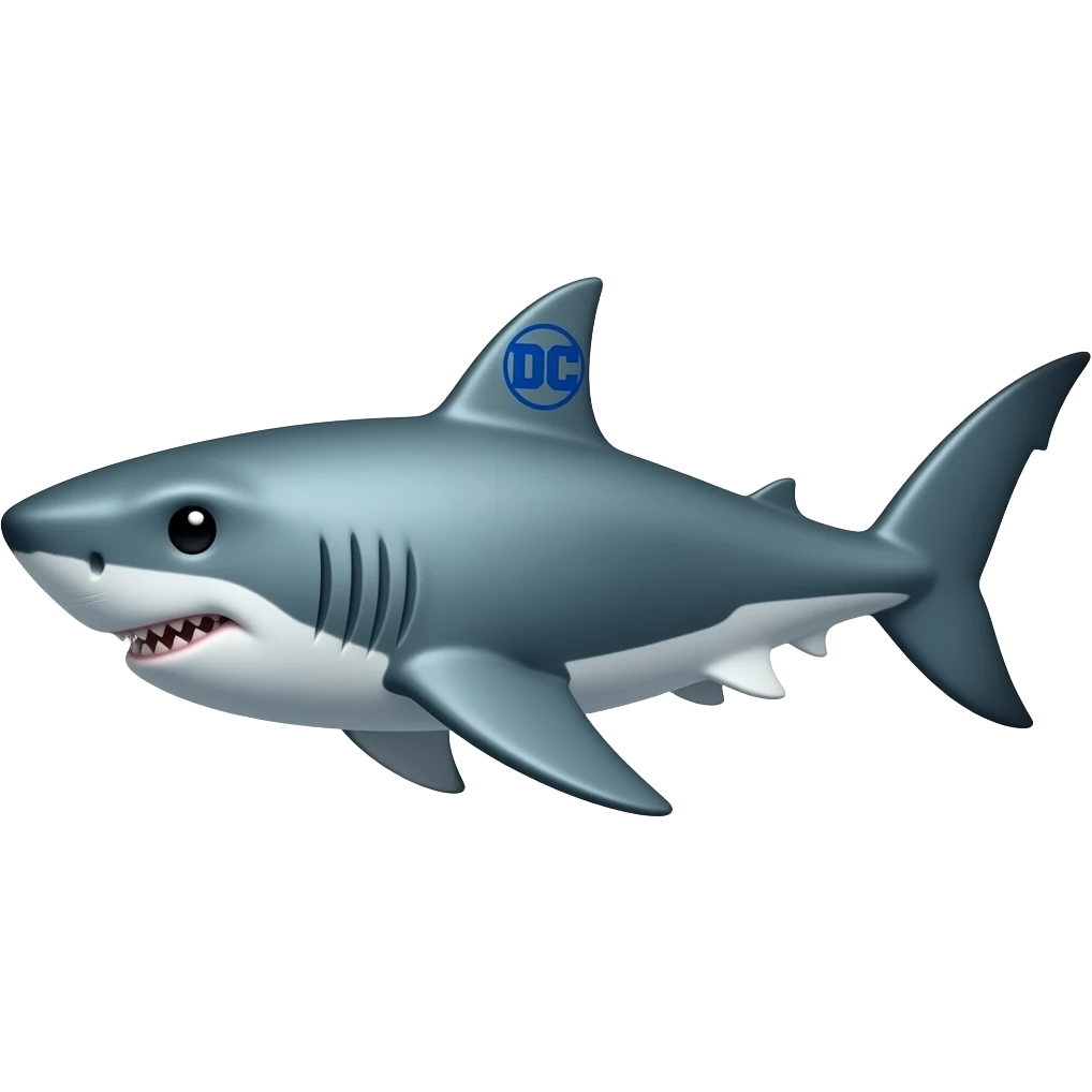 DC shark emoji