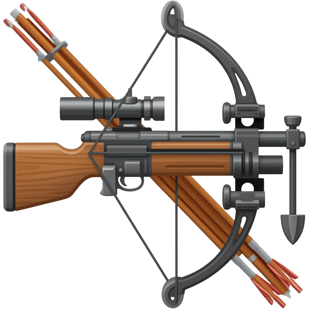 crossbow emoji