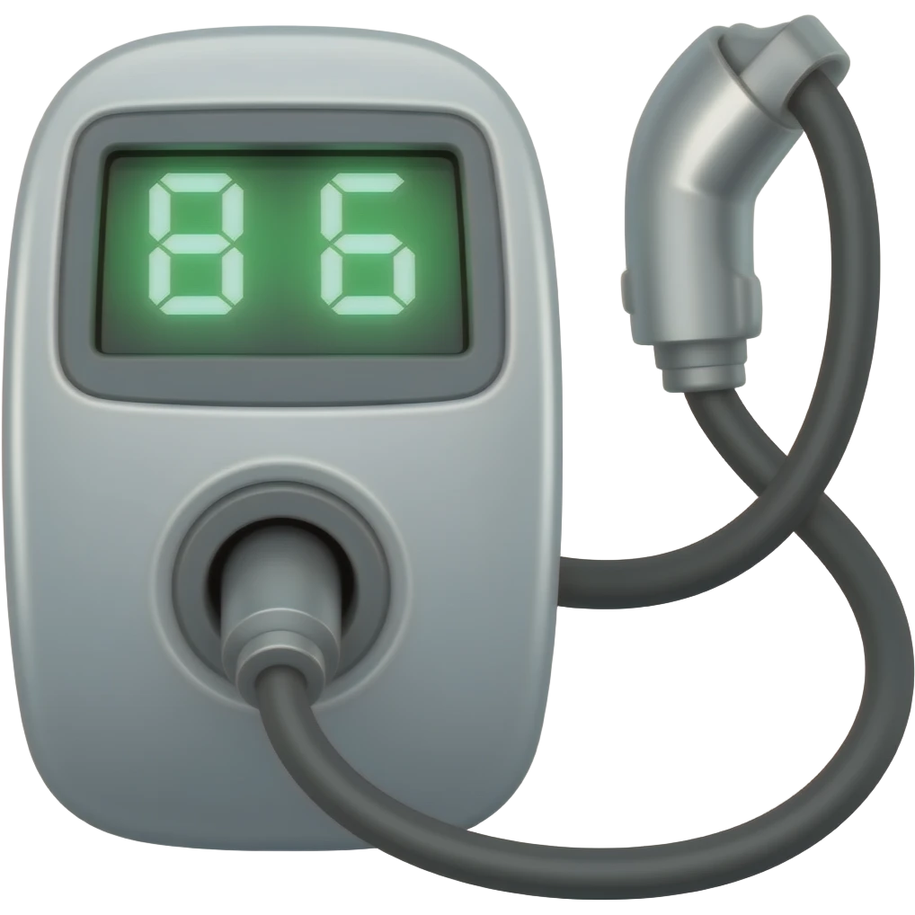 EV charger emoji