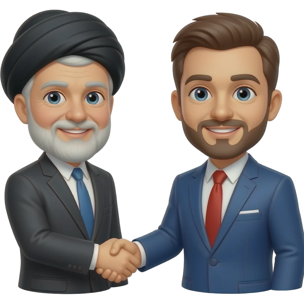 🇮🇷🤝🇺🇸 emoji