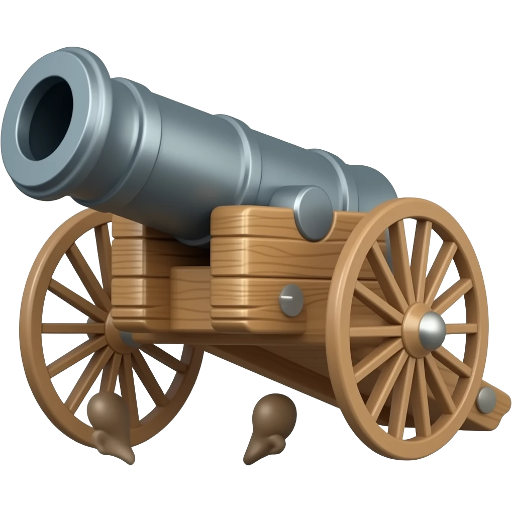 canon without wheels emoji