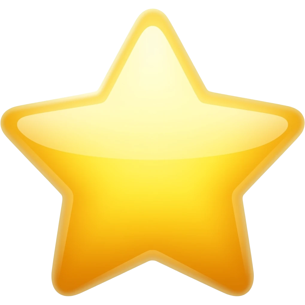 glowing star emoji